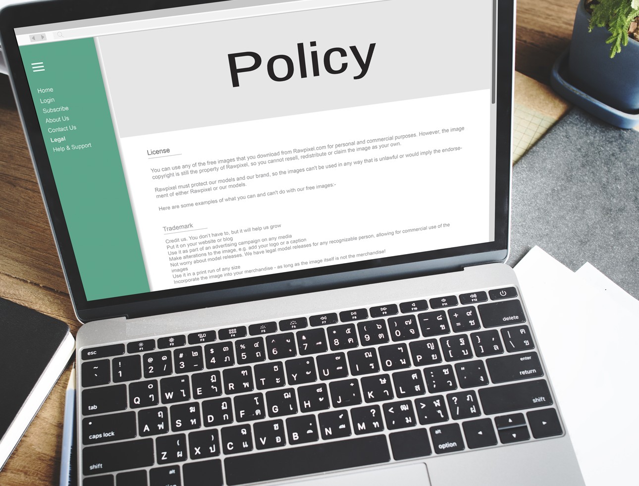 Website Security Policy