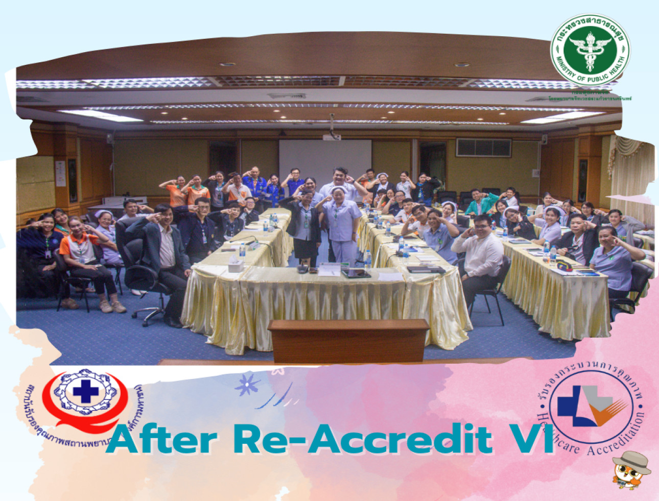 Exit Conference & Re-Accredit VI